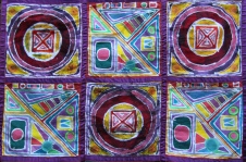Geometric Colors--Batik
